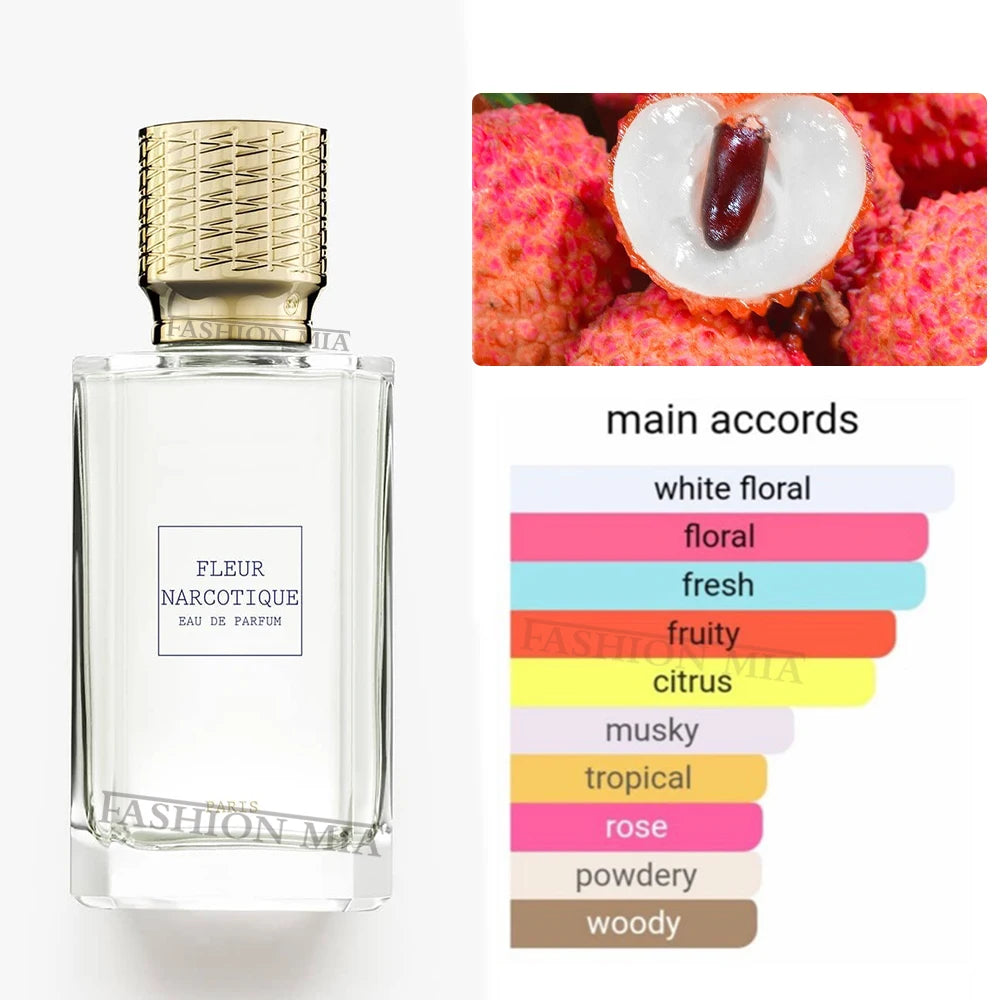 100ml Luxury Brand Floral Ecstasy Perfume Unisex Long Lasting Woody Floral Pheromone Cologne Fragrance