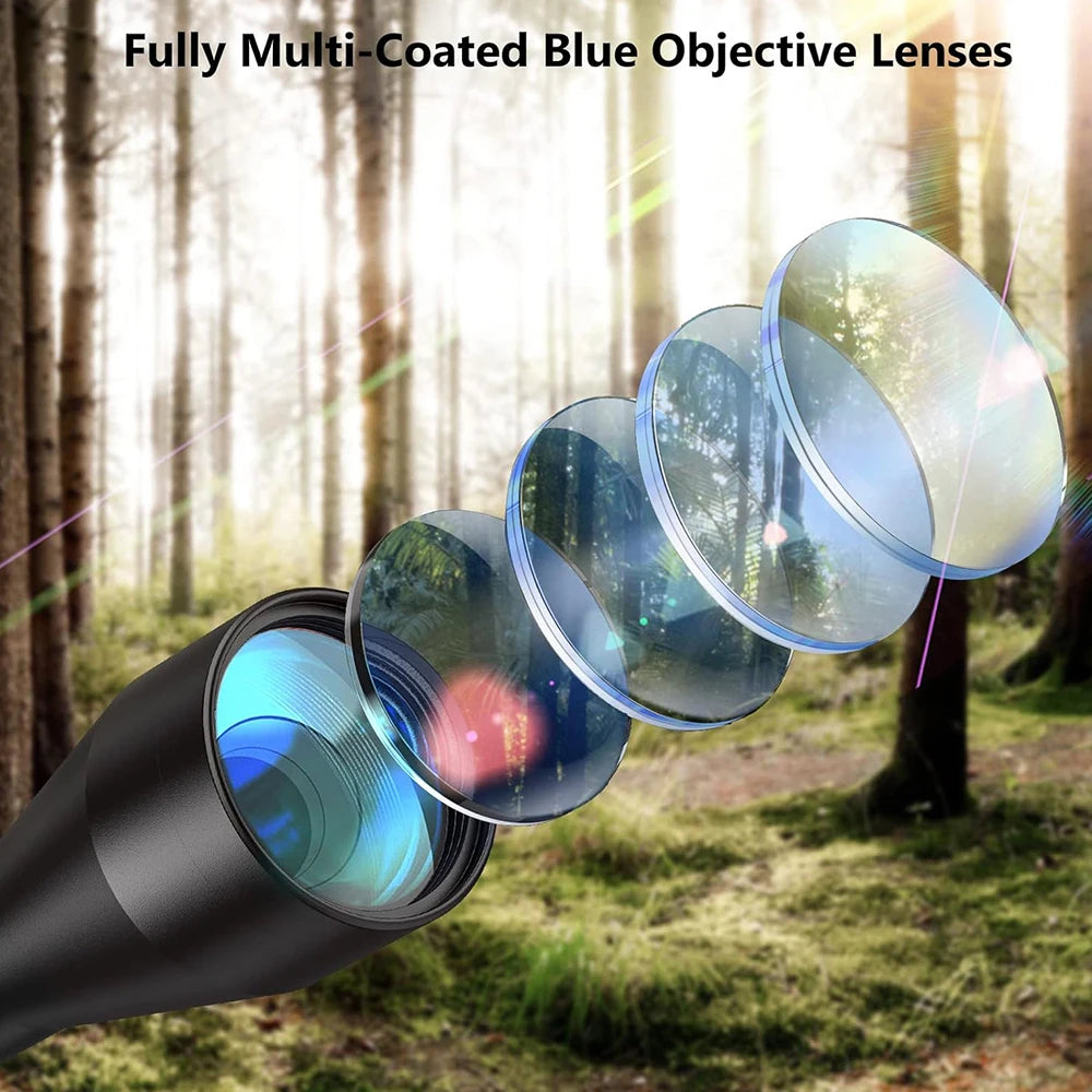 3-9X40 Hunting Deer Air Rifle Scope Wire Rangefinder Reticle Crossbow Mil Dot Riflescope Optical Sights