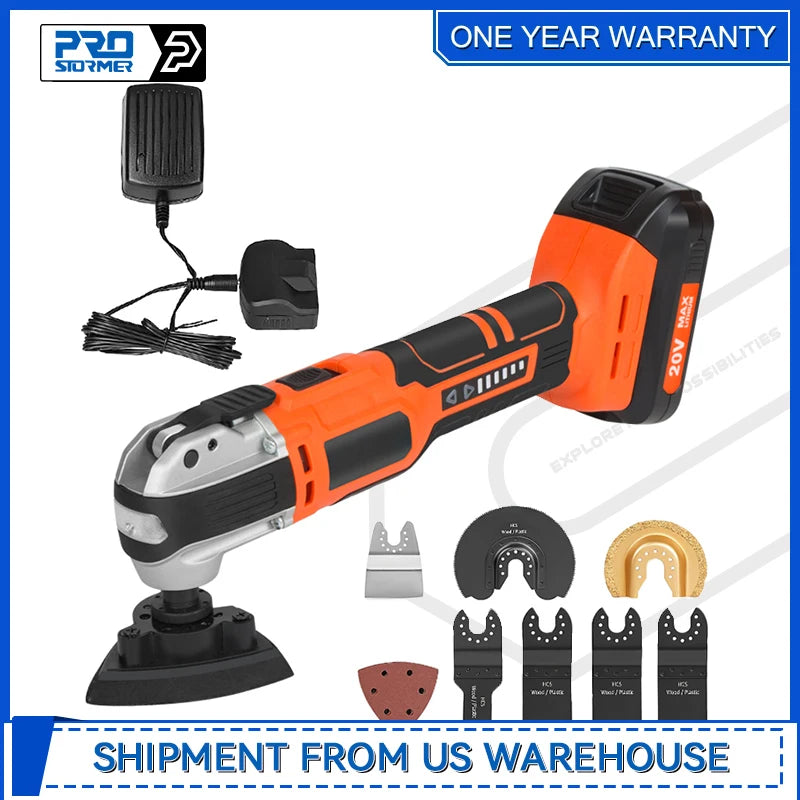 Oscillating Tool 20V Cordless Kits LAZYLAND Brushless Multitool