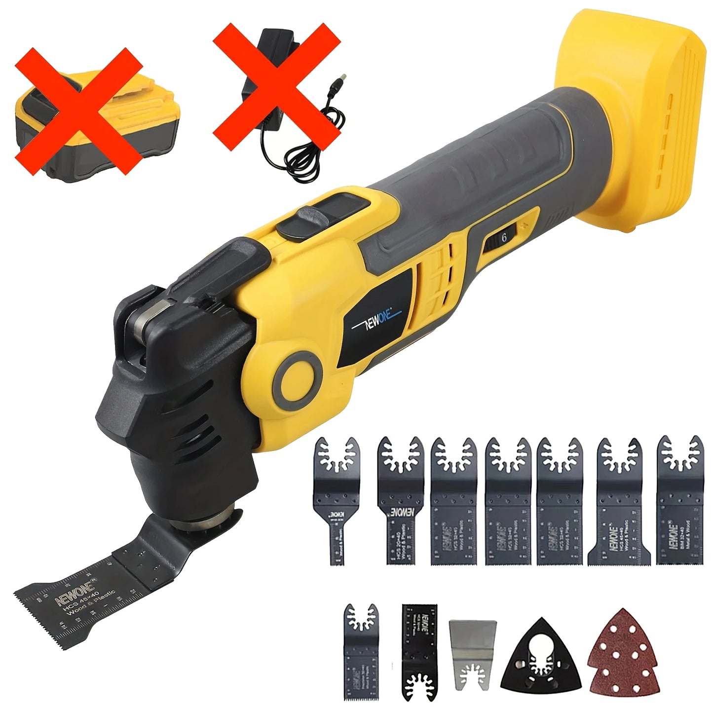 20V Max Cordless Oscillating Multi Tool Kit With Blades