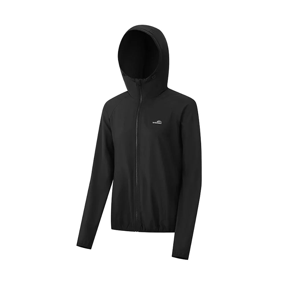 OhSunny Women's Sunscreen Jacket Outdoor Casual UV Protection Hoodie UPF50+ Breathable Coat for Running and Cycling