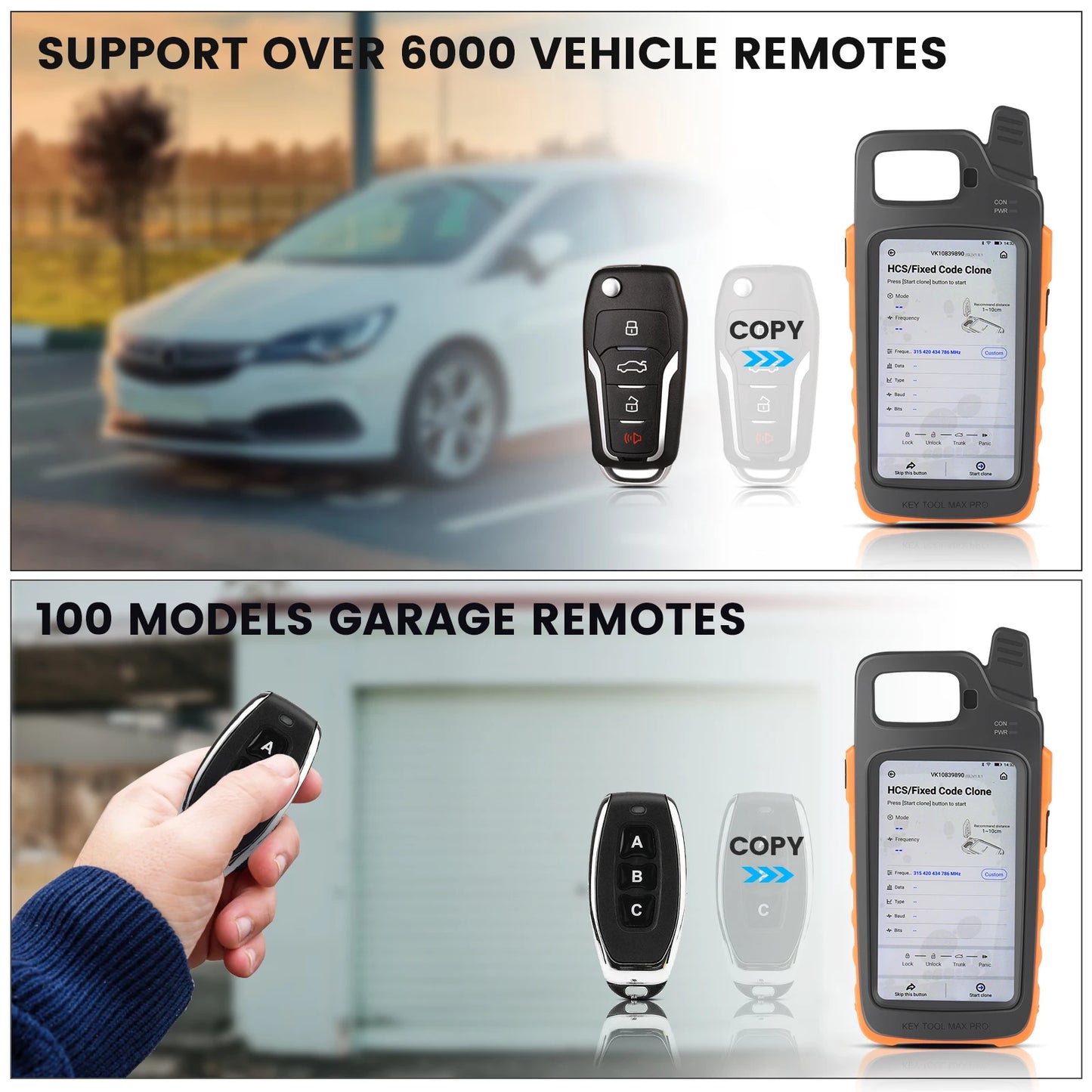 Xhorse VVDI Key Tool Max Pro With Mini OBD Tool Function Battery Voltage and Leakage Current Support