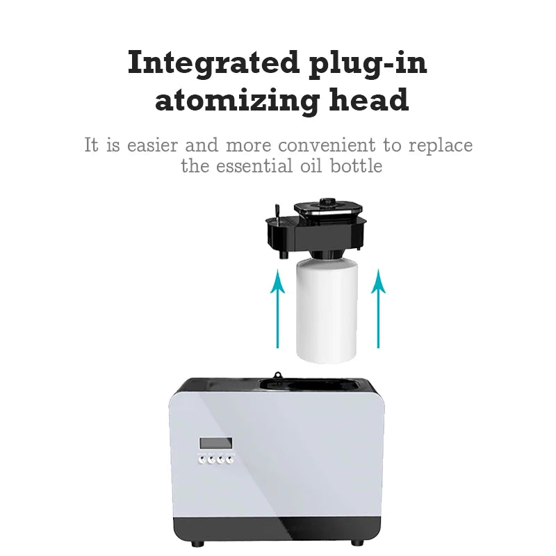 30000 Feet Namste Aroma Diffuser Home Fragrance 800ML Essential Oil Air Purifier Metal Body 14W Power