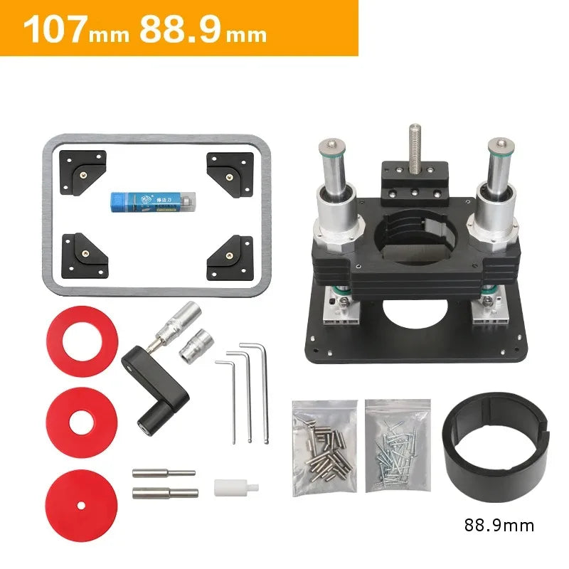 Heavy Duty Wood Router Lift System Plate For Makita Trim