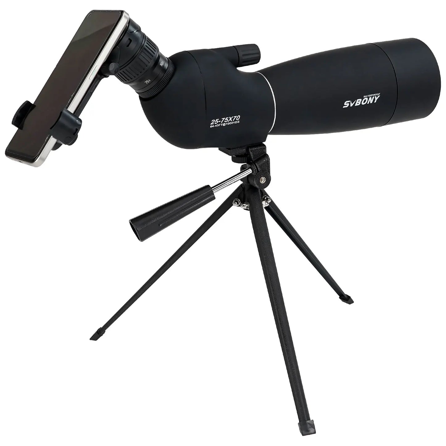 Svbony SV28 plus 50/60/70 Spotting Scope Zoom Telescope Powerful  Waterproof Long Range PORRO Prism For Shooting Equipment