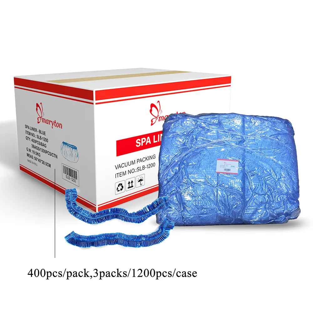 1200Pcs/Carton Disposable Foot Tub Pedicura Chair Skin Care Tool Pedicure Liner Spa Liners preservación del calor