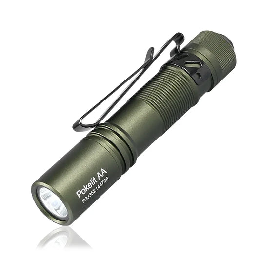 Acebeam Pokelit AA EDC Flashlight 1000 Lumens High CRI 90 USB C Rechargeable IP68 Small Pocket LED Flashlight for Everyday Carry