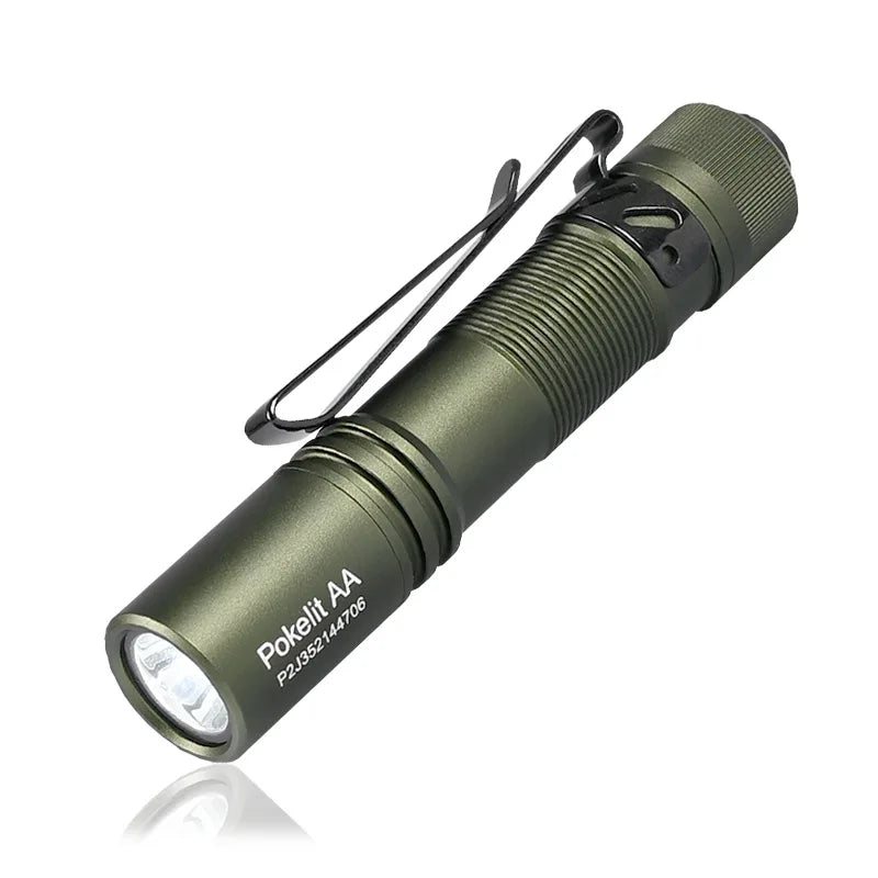 Acebeam Pokelit AA EDC Flashlight 1000 Lumens High CRI 90 USB C Rechargeable IP68 Small Pocket LED Flashlight for Everyday Carry