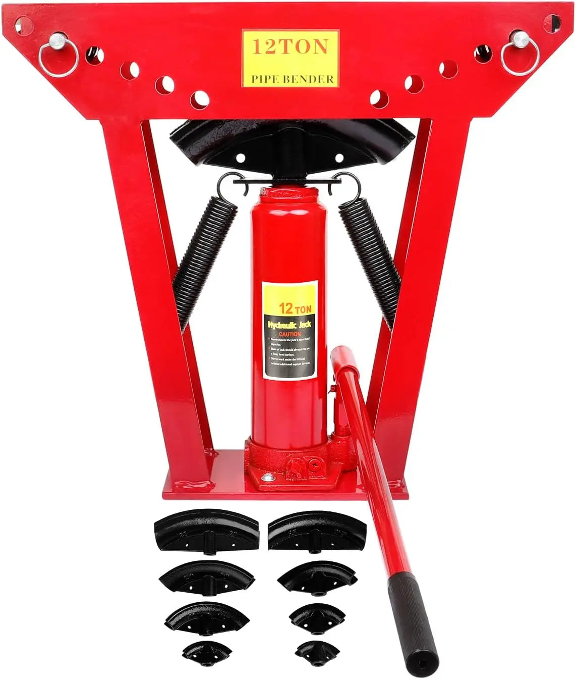 Hydraulic Pipe Bender Half Inch With 8 Die Set 16 12 Ton