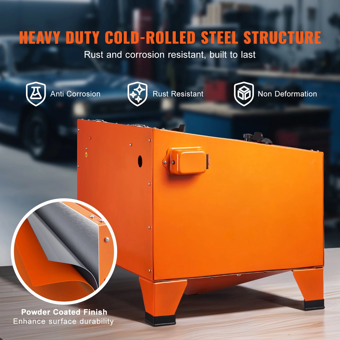 SucceBuy Sandblasting Cabinet 25 40 60 Gallon Benchtop