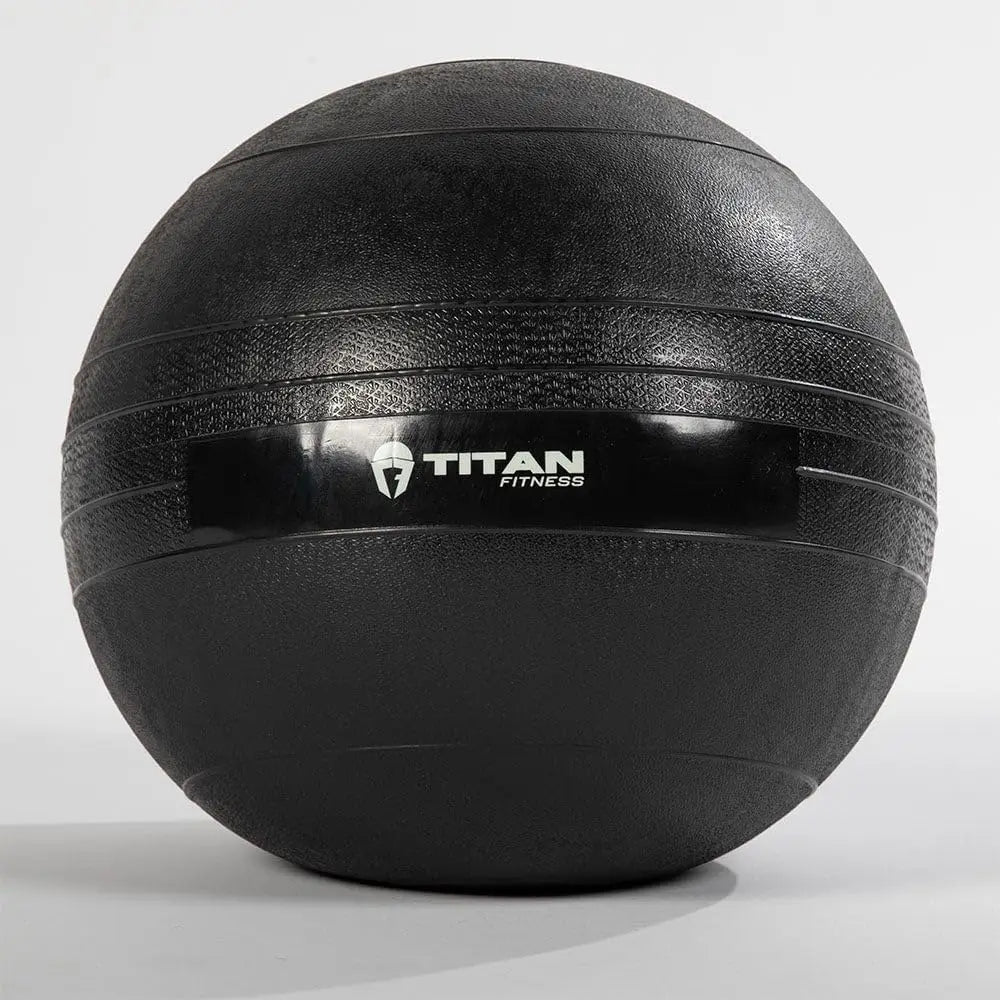 25 Lb Rubber Slam Ball Textured Grip for Strength Training