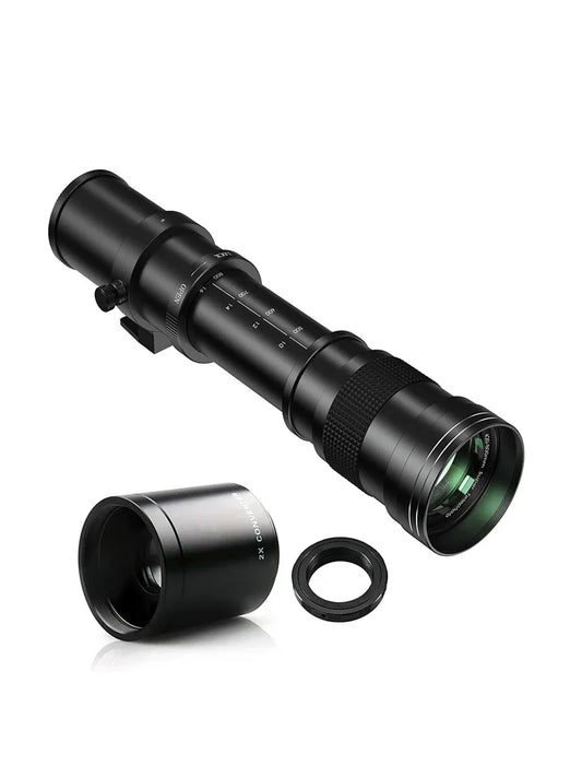 Lightdow 420-800mm F8.3 Telephoto Zoom Lens 2X Converter
