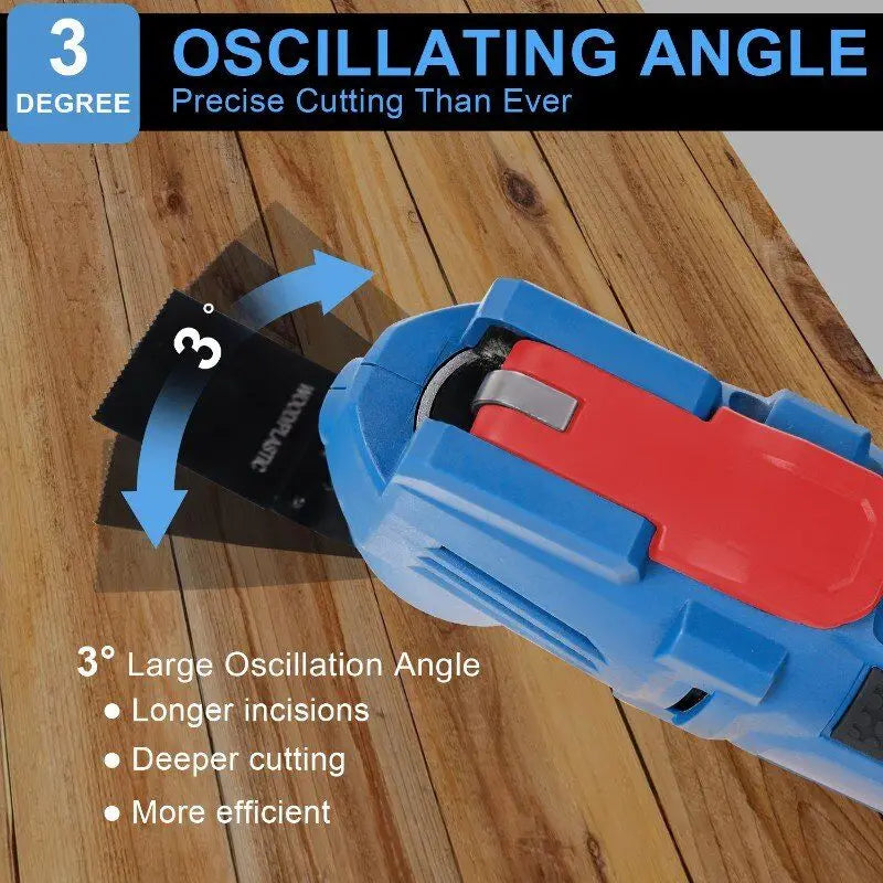 Herzo 20V Cordless Oscillating Tool Brushless For Cutting