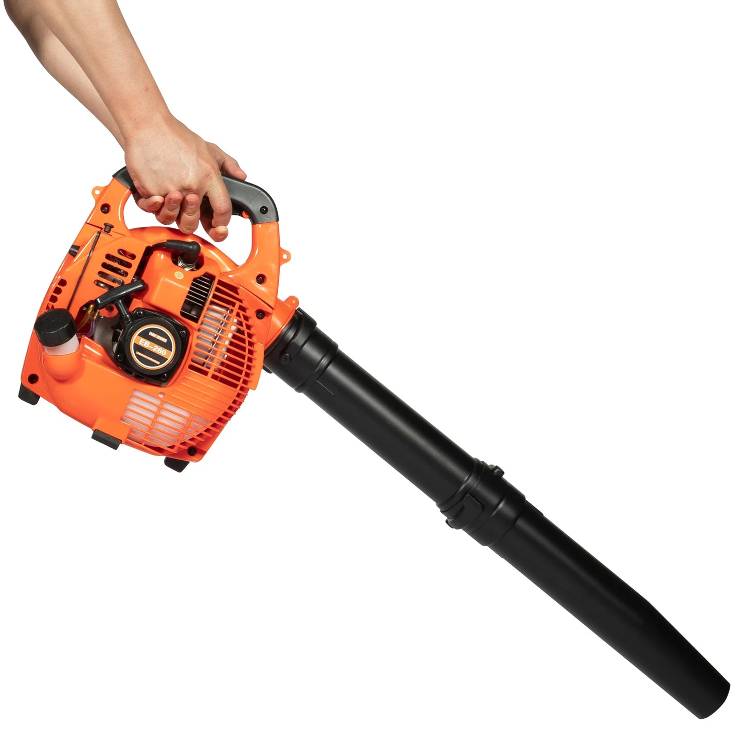 Gas Leaf Blower 25.4cc 2 Stroke Commercial Handheld Yard Dust Blower 4.59 Cubic Feet Per Hour Air Output