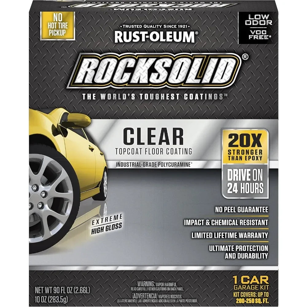 Rust Oleum Polycuramine Garage Floor Top Coat High Gloss