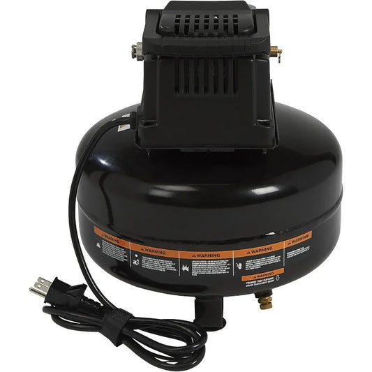 Oil Free Pancake Air Compressor 0.3 HP 3 Gallons 110 PSI Portable US Origin