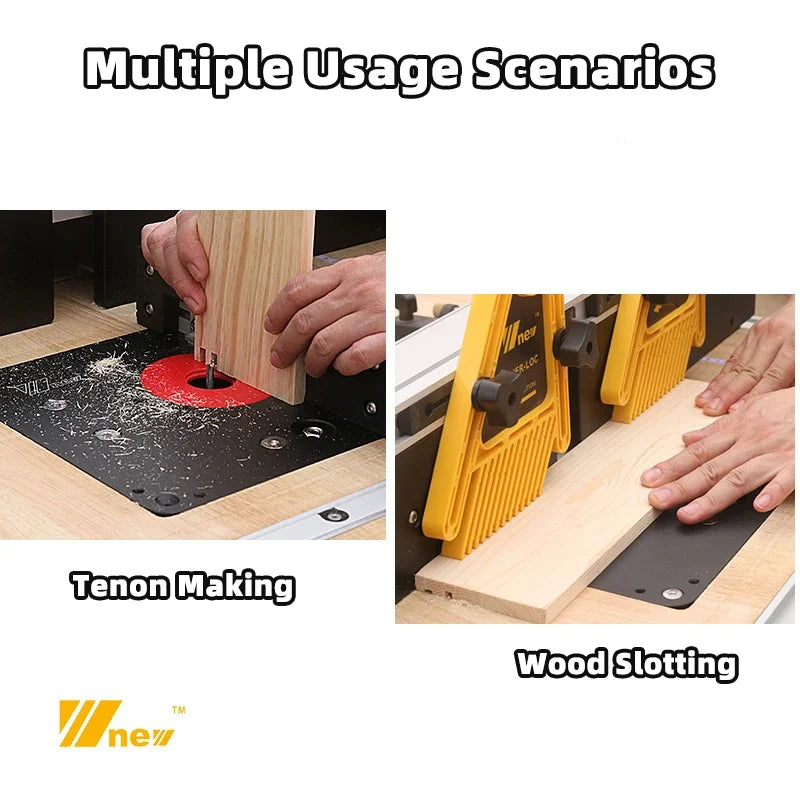 Heavy Duty Wood Router Lift System Plate For Makita Trim