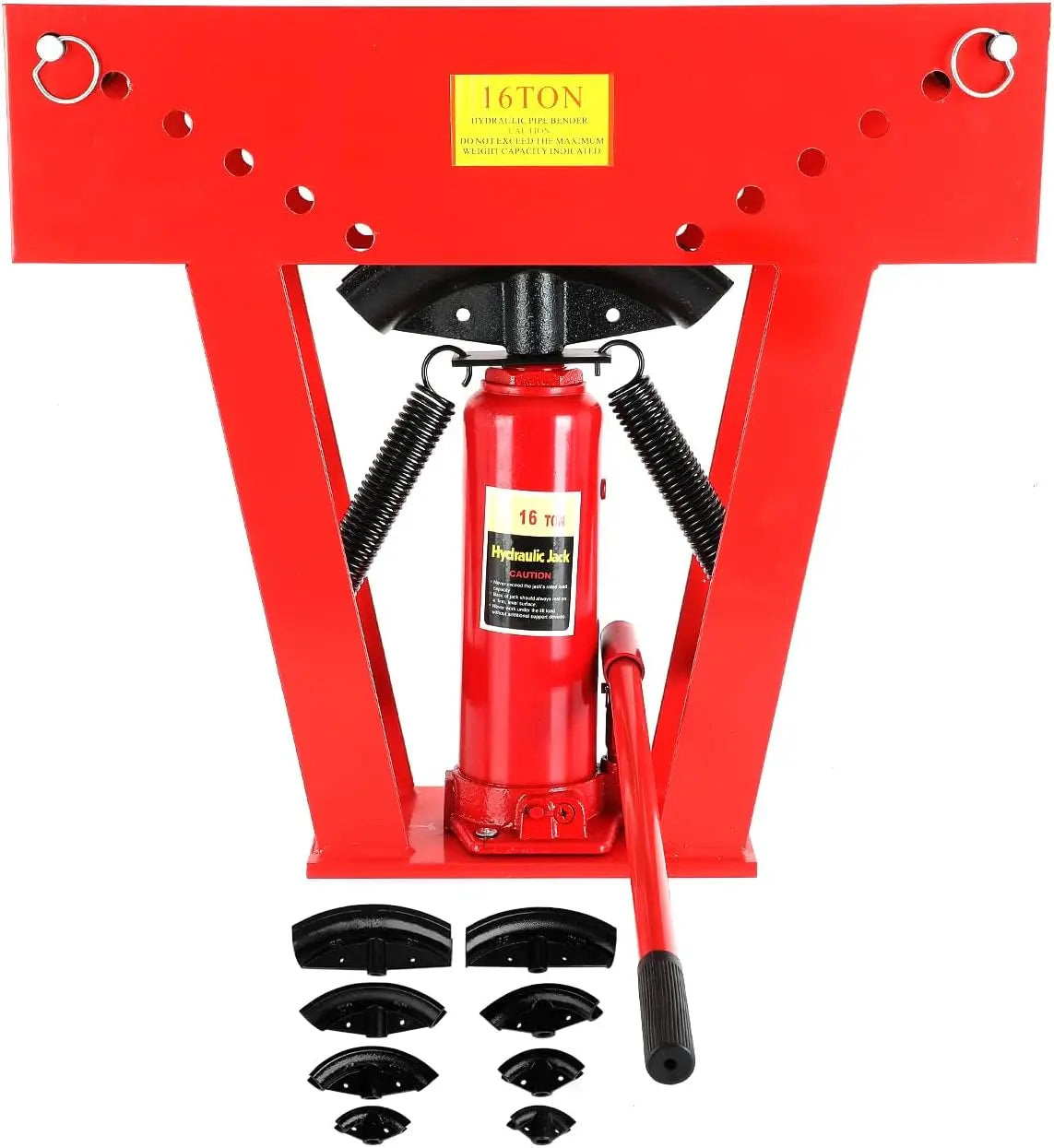 Hydraulic Pipe Bender Half Inch With 8 Die Set 16 12 Ton