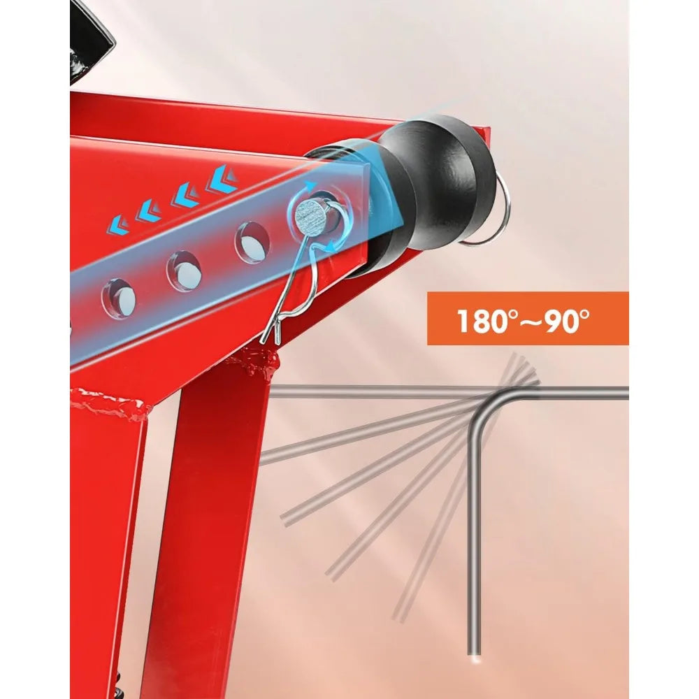 Hydraulic Pipe Bender Half Inch With 8 Die Set 16 12 Ton