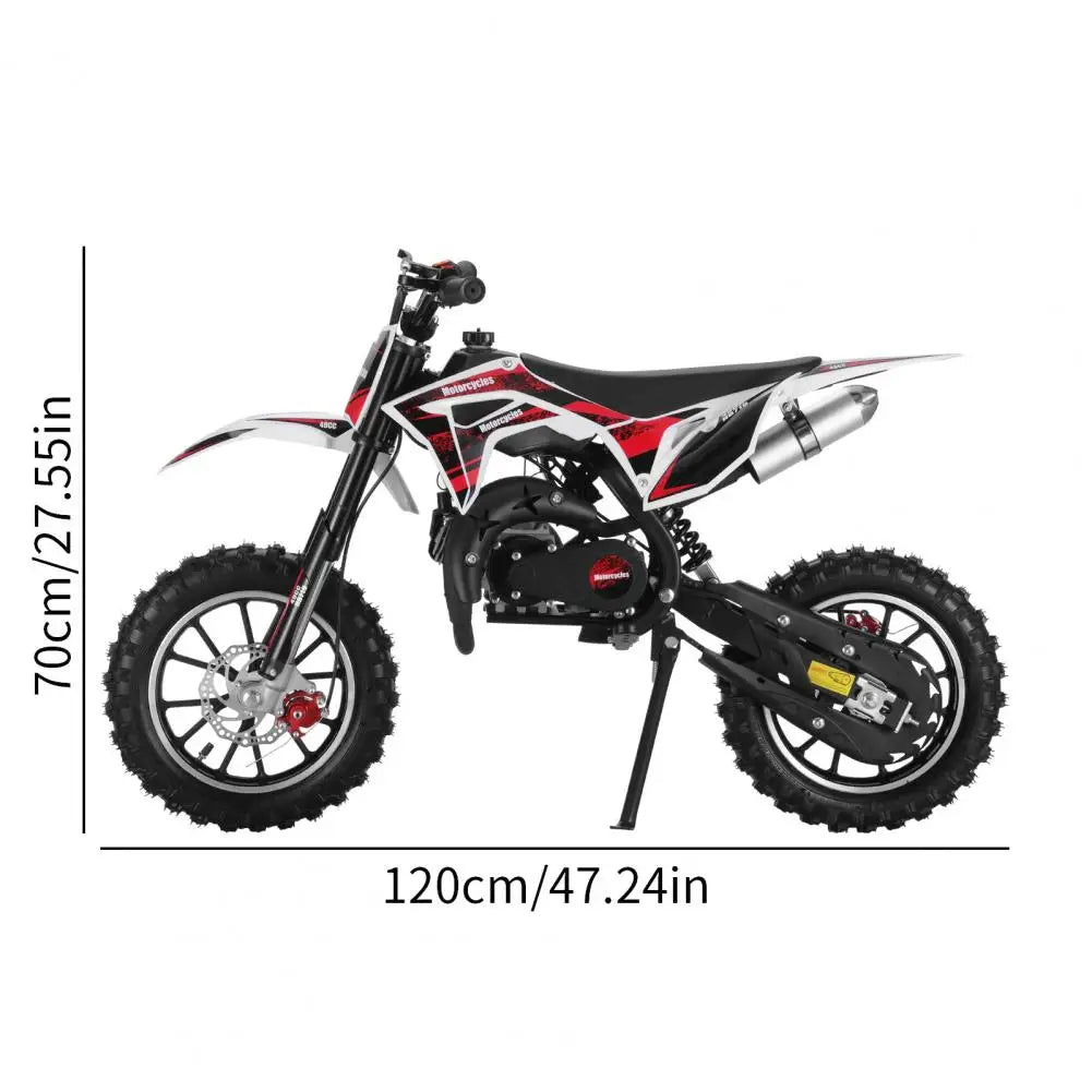 49cc Kids Dirt Bike 2 Stroke Gas Powered Motocross Mini
