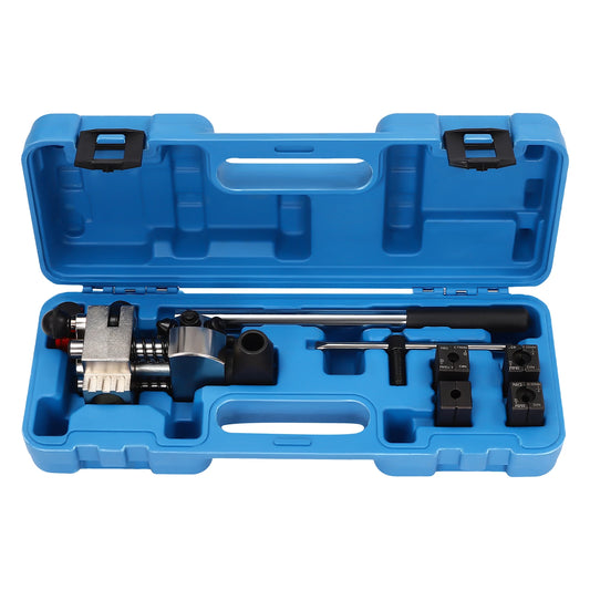 Manual Automotive Brake Line Flaring Tool Kit Carbon Steel with Box for Hydraulic and Oil Pipes