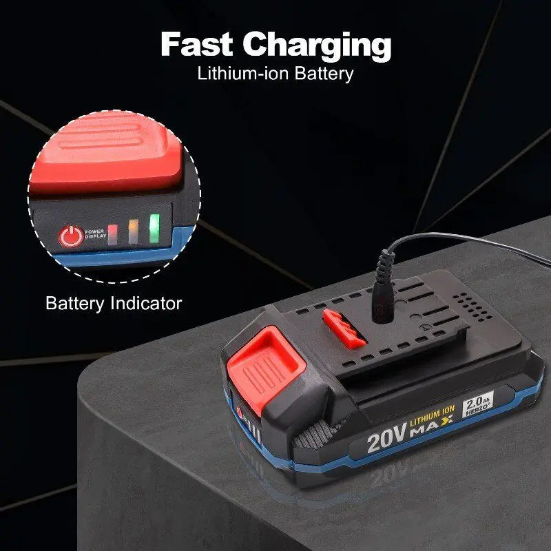 Herzo 20V Cordless Oscillating Tool Brushless For Cutting