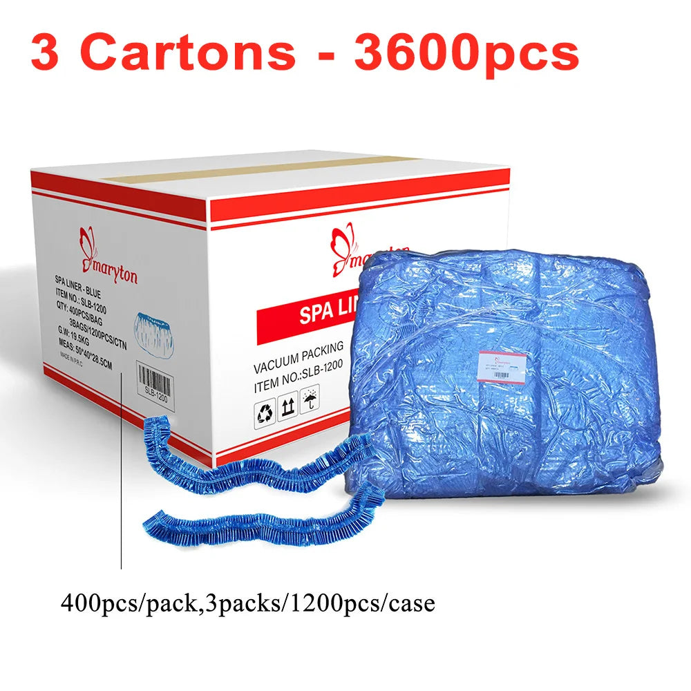 1200Pcs/Carton Disposable Foot Tub Pedicura Chair Skin Care Tool Pedicure Liner Spa Liners preservación del calor