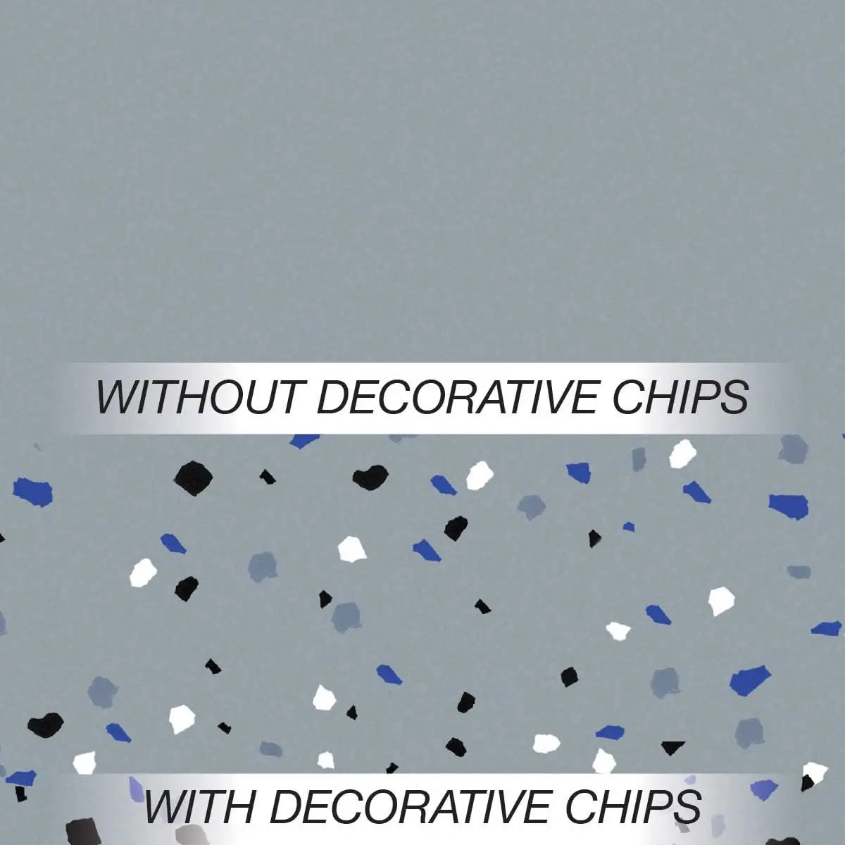 Premium Clear Garage Floor Coating Kit 2.5 Car Gloss