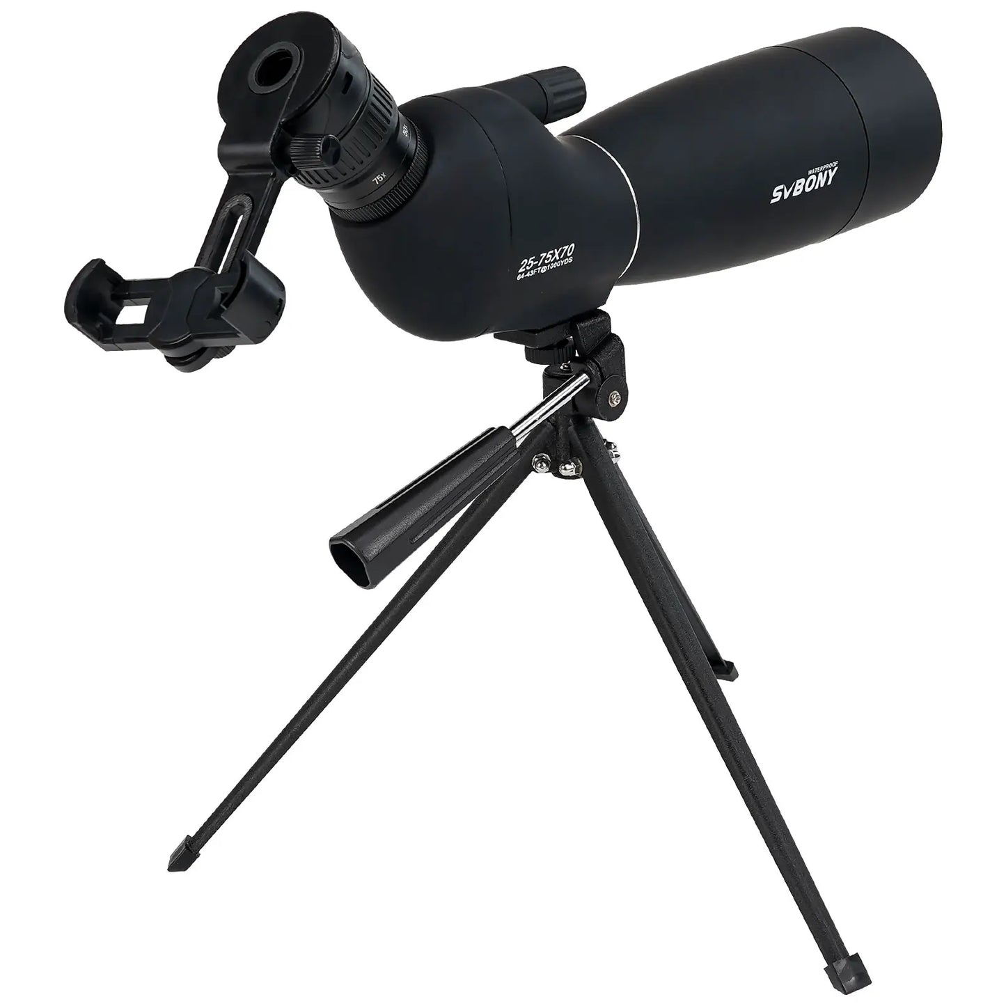 Svbony SV28 plus 50/60/70 Spotting Scope Zoom Telescope Powerful  Waterproof Long Range PORRO Prism For Shooting Equipment