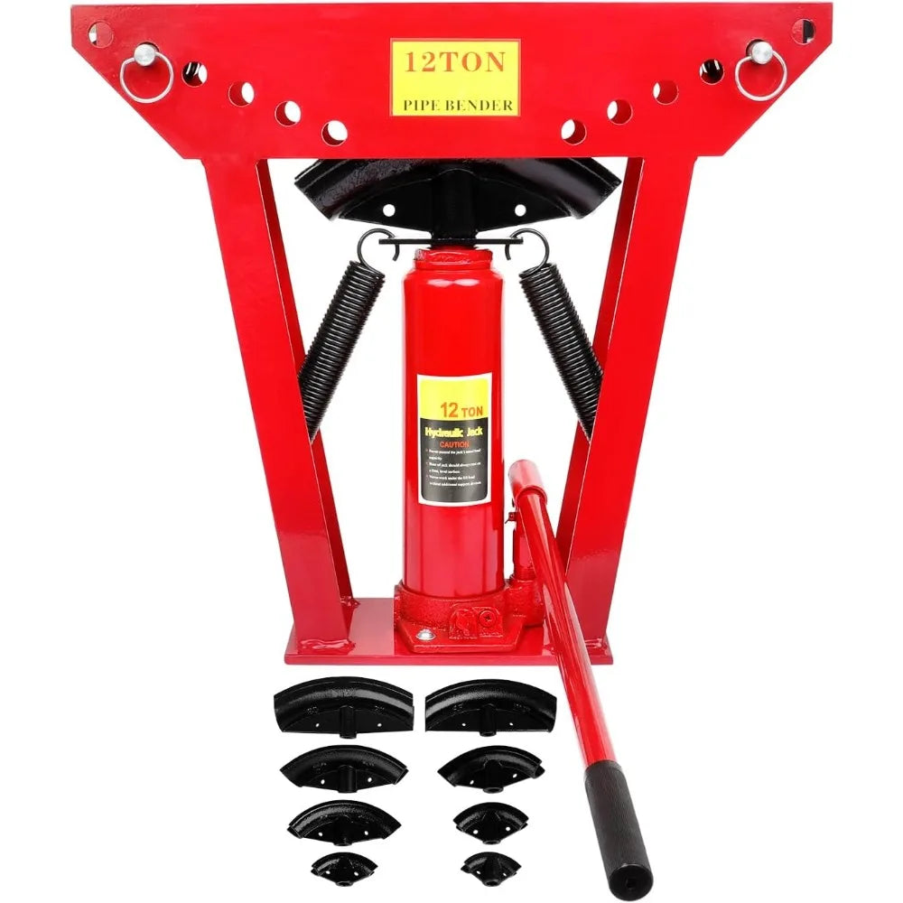 Hydraulic Pipe Bender Half Inch With 8 Die Set 16 12 Ton