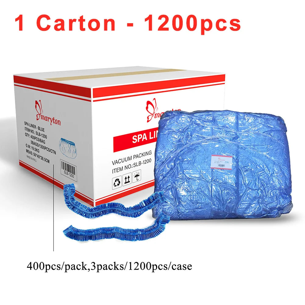 1200Pcs/Carton Disposable Foot Tub Pedicura Chair Skin Care Tool Pedicure Liner Spa Liners preservación del calor