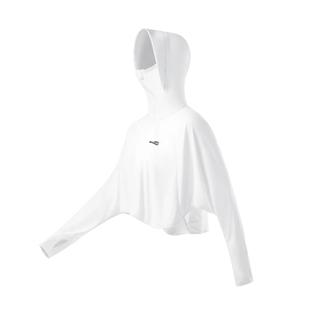 OhSunny Women's Sunscreen Jacket Outdoor Casual UV Protection Hoodie UPF50+ Breathable Coat for Running and Cycling