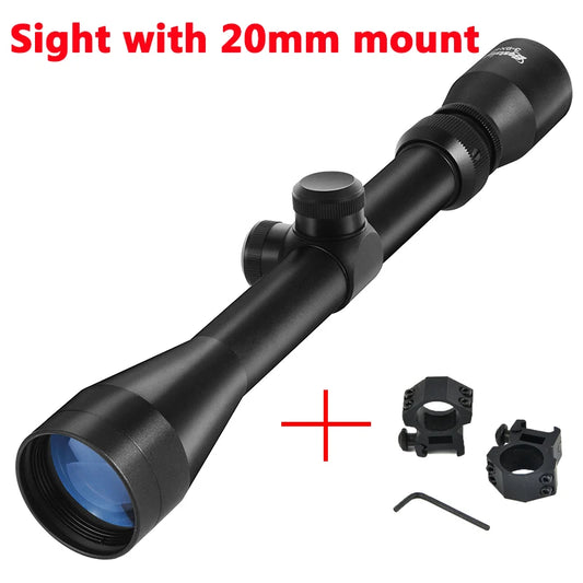 3-9X40 Hunting Deer Air Rifle Scope Wire Rangefinder Reticle Crossbow Mil Dot Riflescope Optical Sights